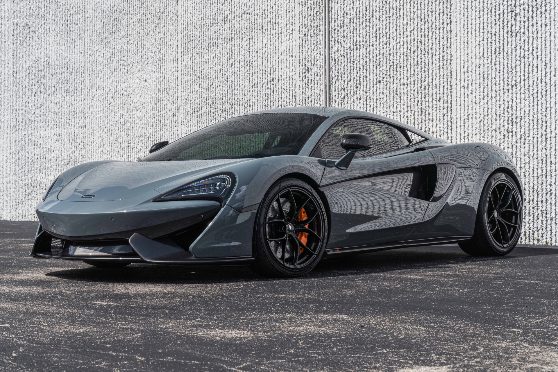 Used 2017 McLaren 570S in MSO Chicane Grey w/ Front Lift + Mclaren